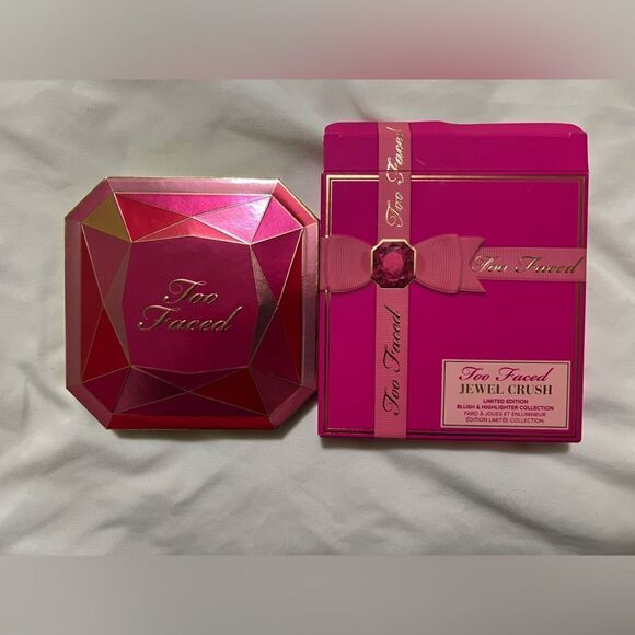 NWT- *LIMITED EDITION* Too Faced Jewel Crush Blush & Highlighter Collection - Picture 9 of 12